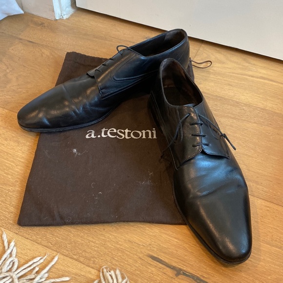 A.testoni mens shoe size 12 - Picture 1 of 12